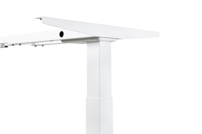 Elektromosan állítható magasságú asztalláb, BASIC, 4 memóriás, USB, FEHÉR láb, keret