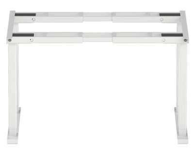 Elektromosan állítható 70-120 cm magasságú, 160 kg teherbírás, memóriás, USB-s, FEHÉR, irodai, munka, tárgyaló vagy étkező asztalváz, állítható 4 motoros asztalláb