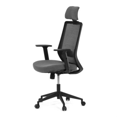 Ergonomikus Irodai Szék, fekete hálós szinkron mechanikával KA-V3329