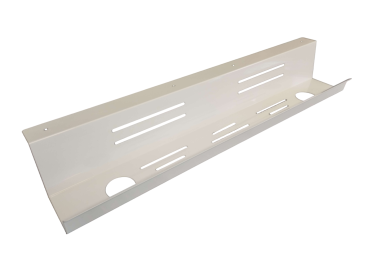Kábeltartó tálca 70 cm, fehér - asztal alá szerelhető